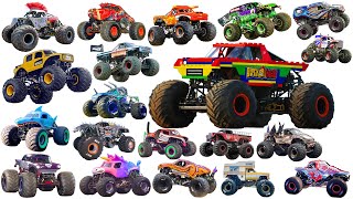 Monster Trucks Best Moments El Toro Loco, Grave Digger, Jurassic Attack, Max-D, Megalodon, Avenger