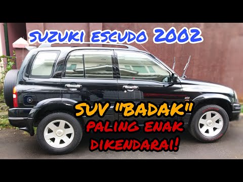 Oto Review KELEBIHAN SUZUKI ESCUDO 2.0 TAHUN 2002 Si BADAK! REKOMENDASI MOBIL SEKEN #suzukiescudo