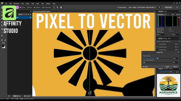 Pixel to Vector in Affinity Studio