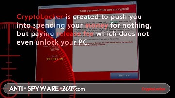 How to remove CryptoLocker