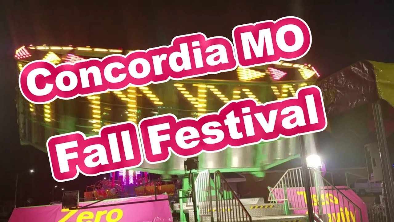 AUTISM// Concordia Mo. Fall Festival 2018!!🎡🎡 YouTube