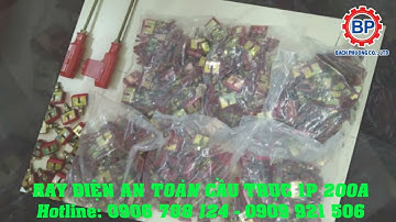 Ray điện an toàn cầu trục 1P 200A ITS uốn theo đường cong