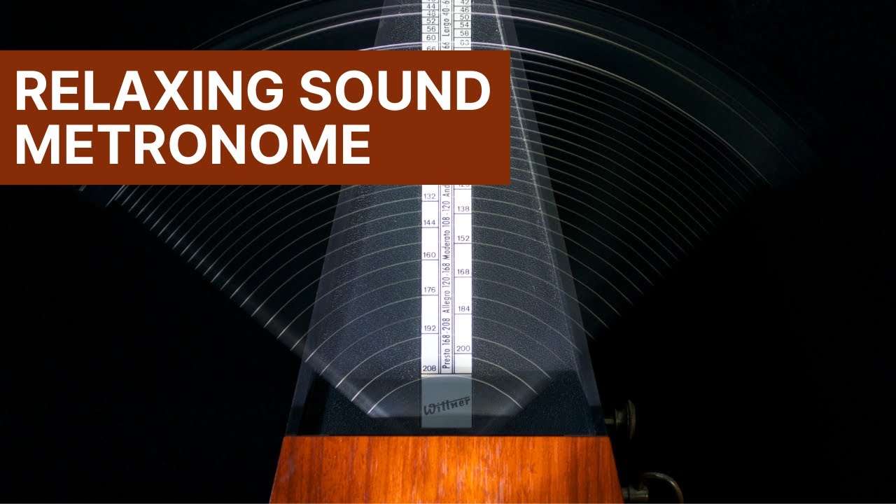 Relaxing Sleep ASMR sound The Sound Of a Metronome YouTube