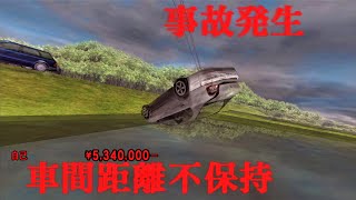 スリルドライブ3 各コース特有の事故スポット THRILL DRIVE3 screenshot 2