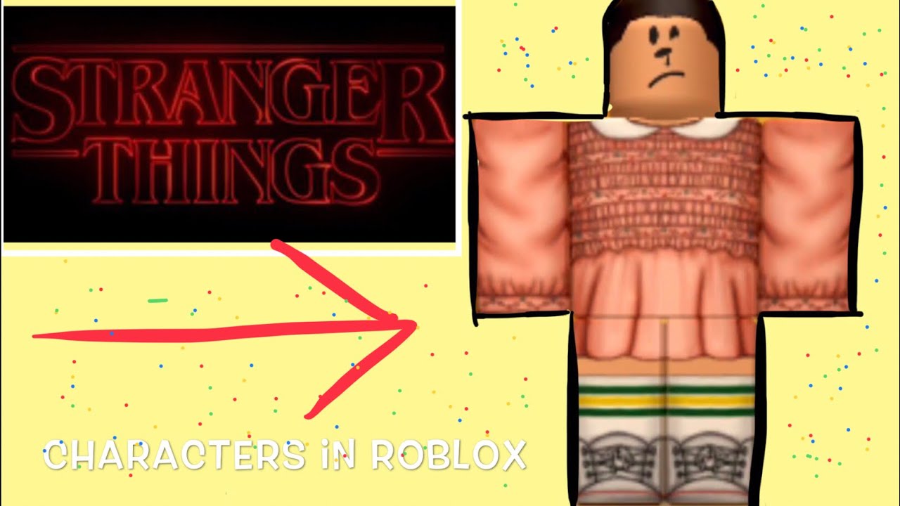 Stranger Things Characters In Roblox Youtube