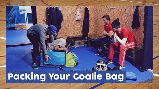 How to pack your Goalie Bag | HockeyheroesTV screenshot 1