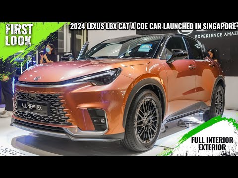 2024 Lexus LBX Cat A COE Car Launched In Singapore - First Look - Full Interior Exterior