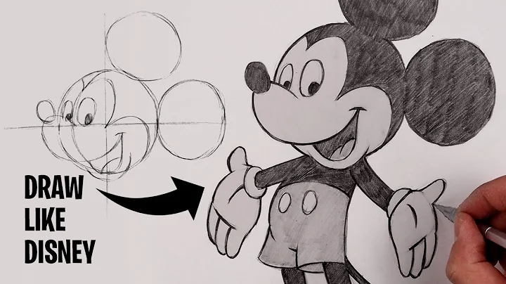 How To Draw Mickey Mouse | Sketch Tutorial