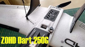 ZOHD Dart 250 Autolaunch + crash