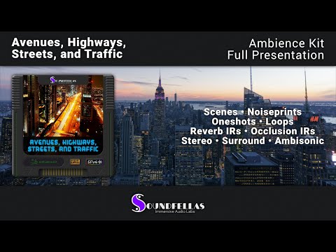 Avenues, Highways, Streets, and Traffic - Full Library Presentation