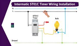 How To Wire And Install Intermatic ST01C Programming Astronomic Timer I Energy Savings Lighting