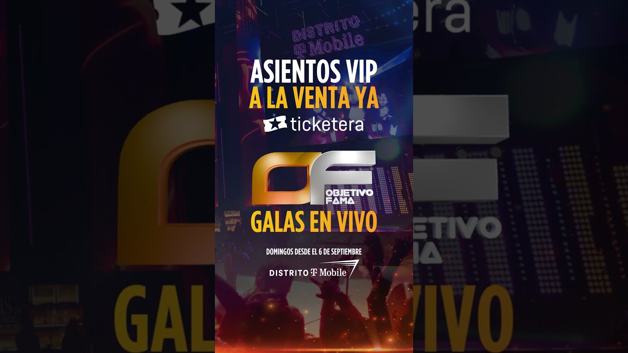 🎤🔥 ¡VEN A VIVIR OBJETIVO FAMA EN VIVO!