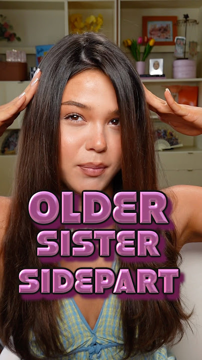 Will this bring the side part back for good?? #hairtutorial #sidepart