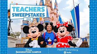 Disney Imagination Campus & ABC’s Abbott Elementary 2026 Teachers Sweepstakes