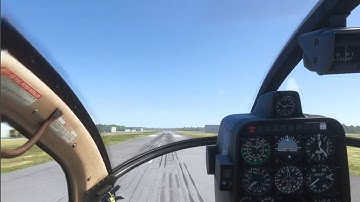MSFS 2024 VR | H500C | 180° Autorotation from a Hover