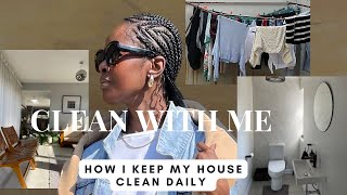 CLEAN WITH ME | Motivation on how I stay consistent with keeping my home clean #vlog