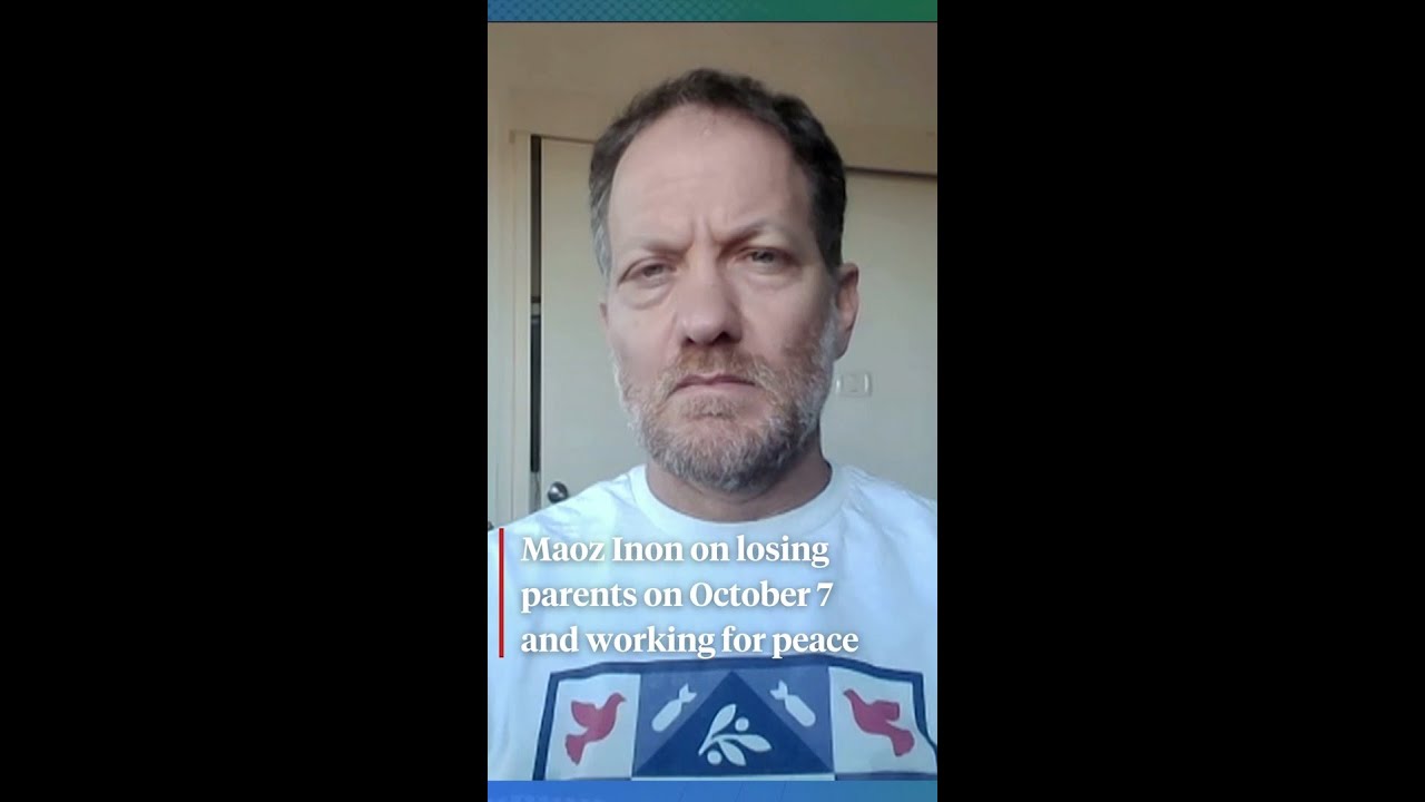 Maoz Inon on losing his parents on October 7, working for peace