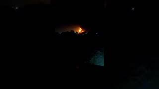 埼玉県  伊奈町  火災映像 2019.08.03