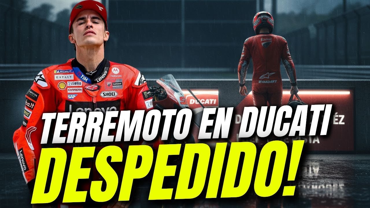 ¡URGENTE! ASÍ REACCIONÓ MÁRQUEZ TRAS EL MENSAJE DE DUCATI - YouTube