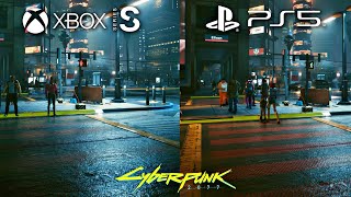 Cyberpunk 2077 | Xbox Series S vs PS5 | 2.0 Patch | Comparación 2023 🎮