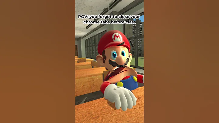 POV: you forgot to close your chrome tabs before class #shorts