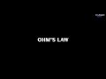 Ohm's Law - Current and Resistance
