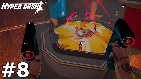 VOLCANO MAP UPDATE - Hyper Dash | Part 8 Gameplay | Meta Quest Pro VR (Virtual Desktop)