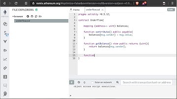 Blockchain Exploitation 0x0A - Coding an Ethereum Smart Contract  Vulnerable to an Underflow