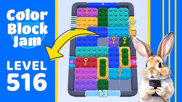 Color Block Jam Level 516 Solution Walkthrough