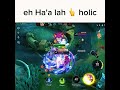 eh Ha'a lah emote ☺️ #MLBB #mobilelegends #MLBBFriendFest #MLBBxSpongebob #nilunaa