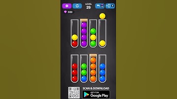Ball Sort Puzzle Solution Level 29