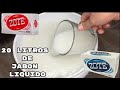 20 LITROS DE JABON LIQUIDO CON 1 BARRA DE ZOTE/JABON MULTIUSOS/FABI CEA