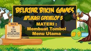 Tutorial 9 GDevelop Platformer : Membuat GUI Tombol Menu Utama