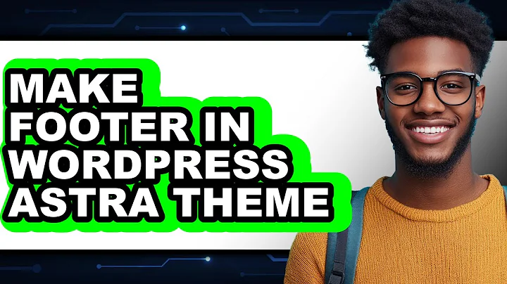 How to Make Footer in Astra Theme WordPress 2025 - Easy Guide