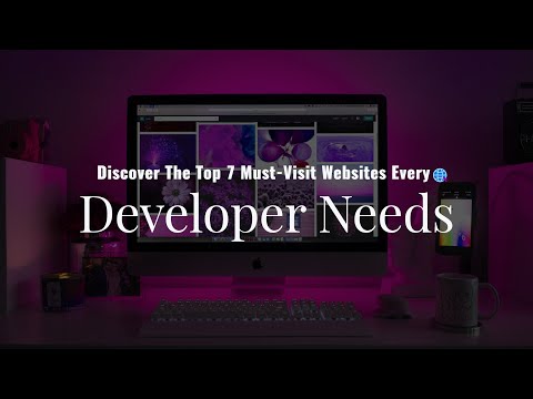 Discover 🔍  The Top 7 Must-Visit Websites 🌐 Every Developer Needs 🌟