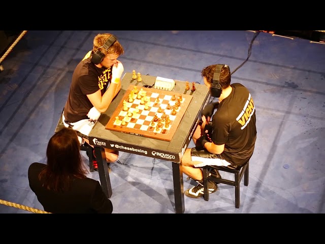 Chessboxing match at the intellectual fight club in Berlin Stock Photo -  Alamy