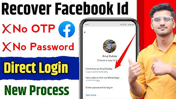 how to recover facebook account without email and password and phone number 2025