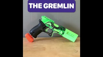 The GREMLIN!  Nerf Mod!  XFOX Shrine Member!  #shorts #nerf #nerfmod #nerfblaster #blasters