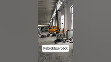 “Bag Palletizing Robot at Work! 🤖📦 #Automation #PalletizingRobot”