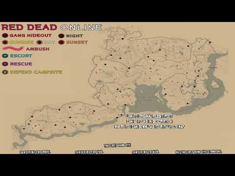 Red Dead redemption 2 _ All gang hideout & Ambush map : r