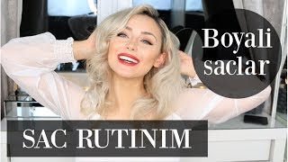 Boyali Saclar Icin Sac Rutinim I Gözde Tonndorf