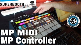 Superbooth 2023: MP MIDI - MP Controller - 127 Encoders for Precise Software Control screenshot 1