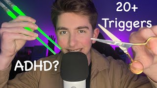 Get ASMR Tingles at 07:23 | ASMR for Those with ADHD 20+ Triggers