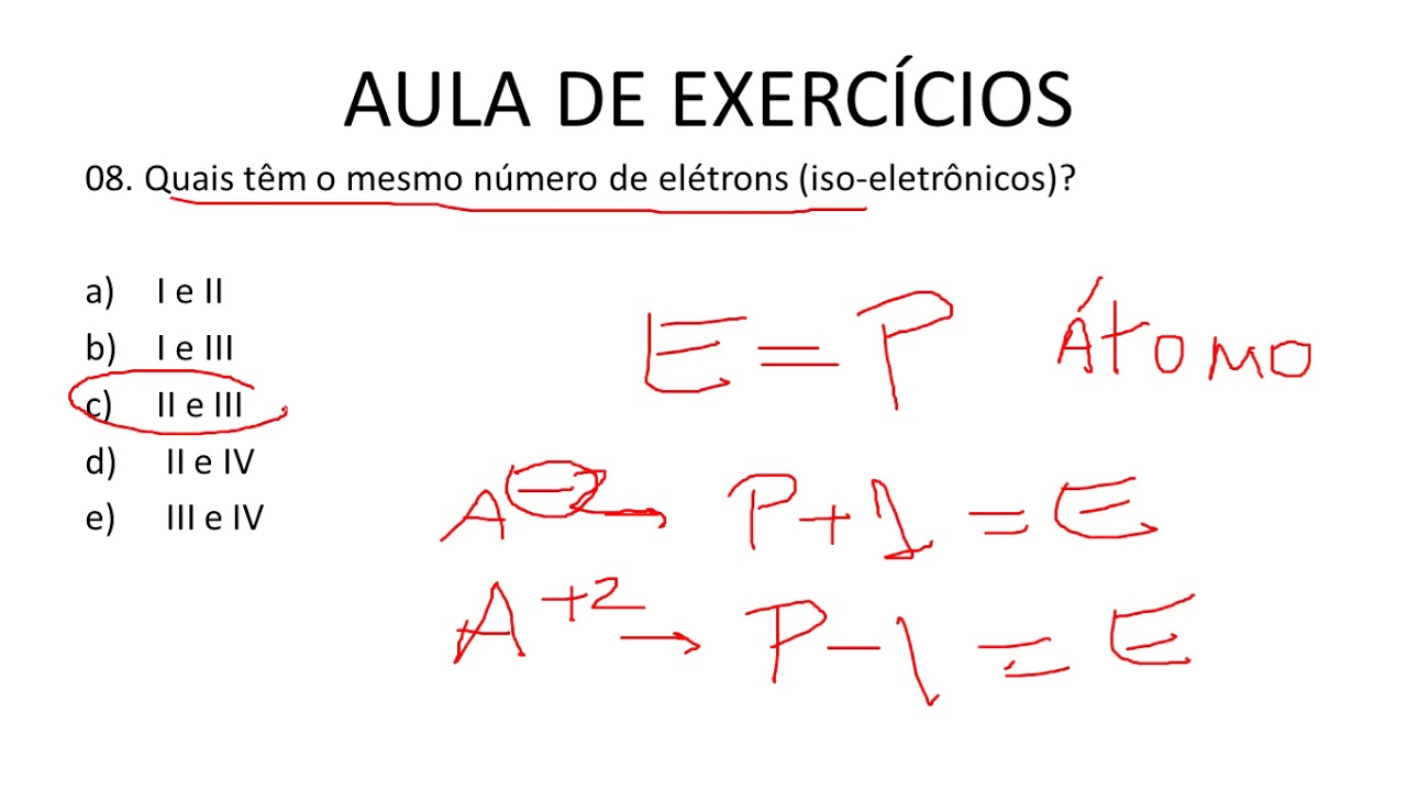 Exercicios Sobre Estrutura Atomica - FDPLEARN