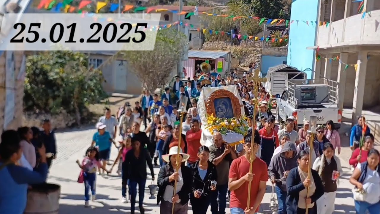 San Juan Tonaltepec - Procesión sábado 25 del 2025 pt.1