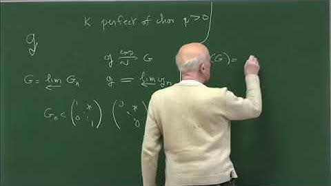 Prof. Pierre Cartier | Morita equivalence, Tannakian categories and motivic periods I