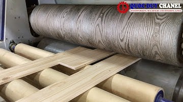 DOUBLE SIDE EMBOSSING MACHINE - EMBOSSING MACHINE FOR WOOD