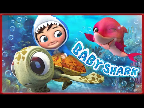 Музыкальная Маленькая Акула｜детские стишки для малышей｜Banana Cartoon Russia -банане Мультфильм
