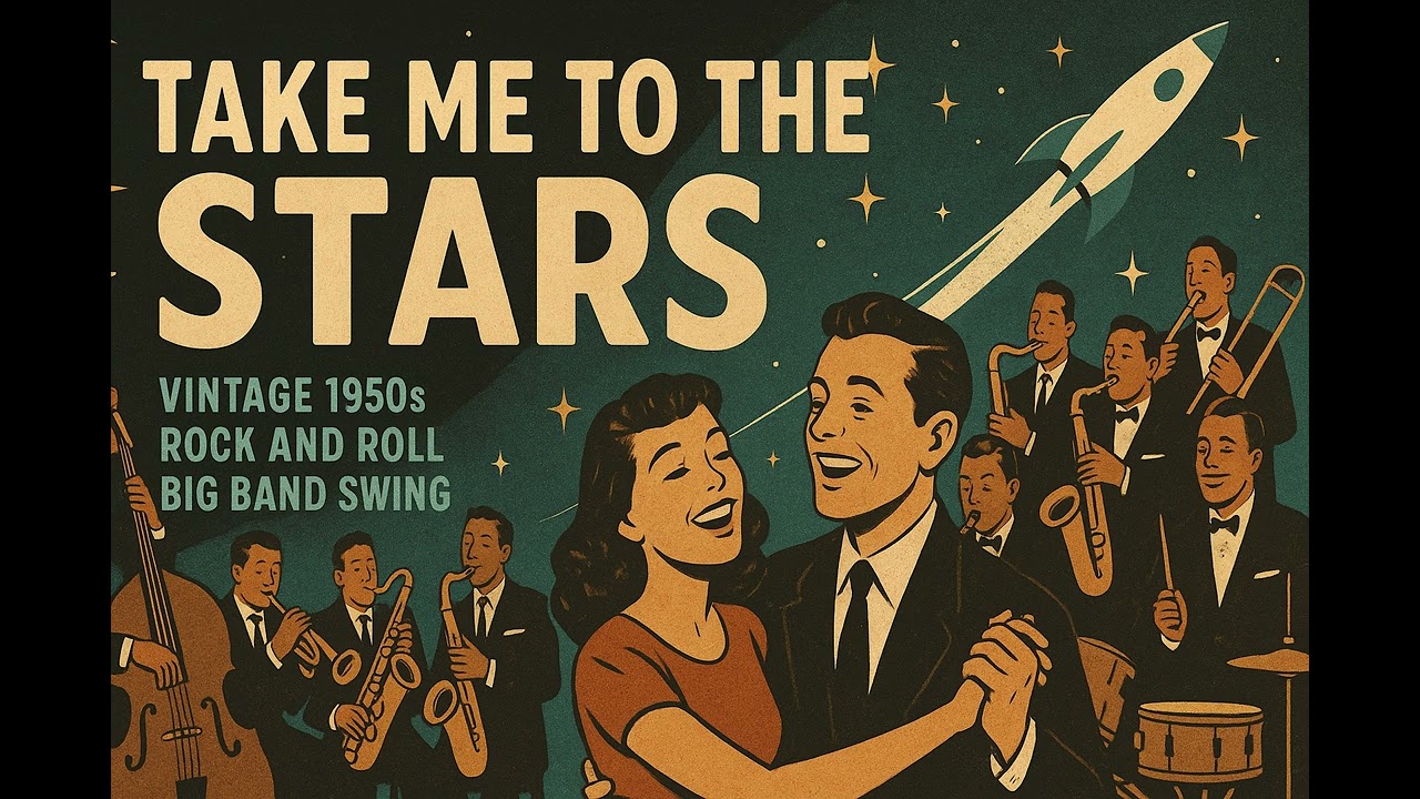 Take Me to the Stars ✨ | Vintage 1950s Rock and Roll Big Band