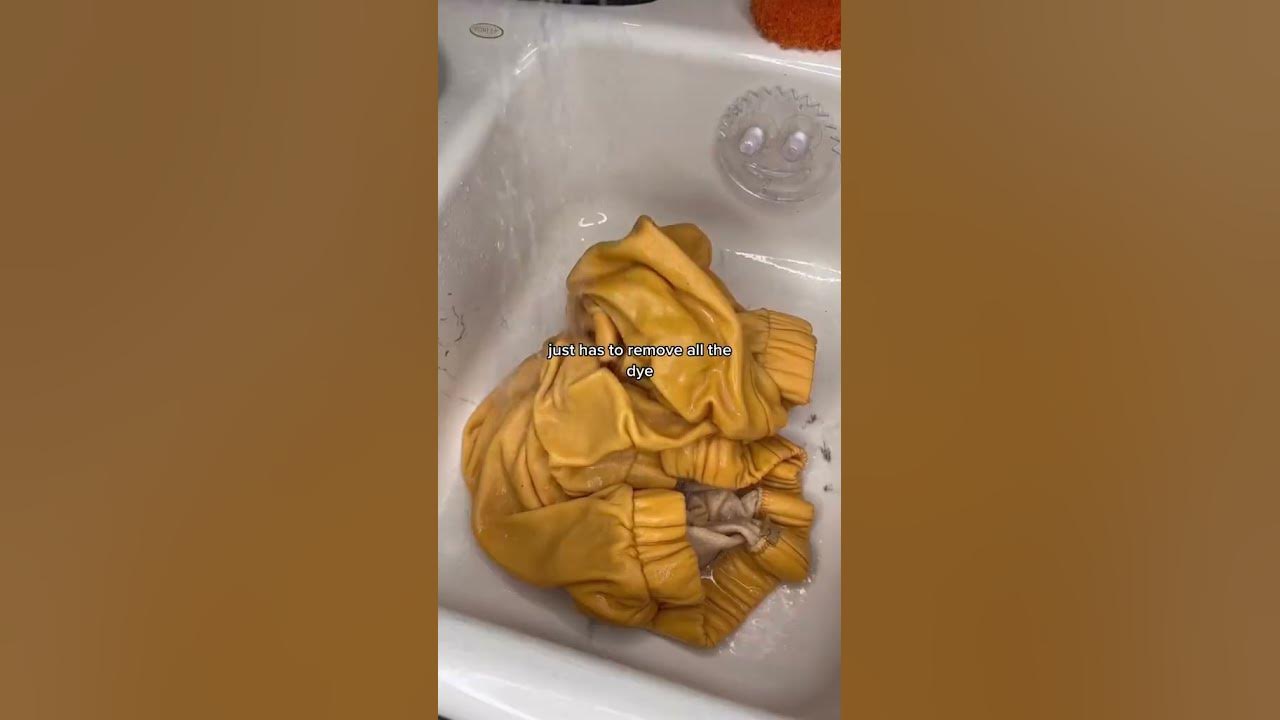 Dyeing Over Bleach Stains diy fashionhacks sustainablefashion YouTube